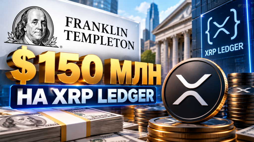 Franklin Templeton разместила ещё $150 млн на XRP Ledger: активы фонда выросли почти в четыре раза