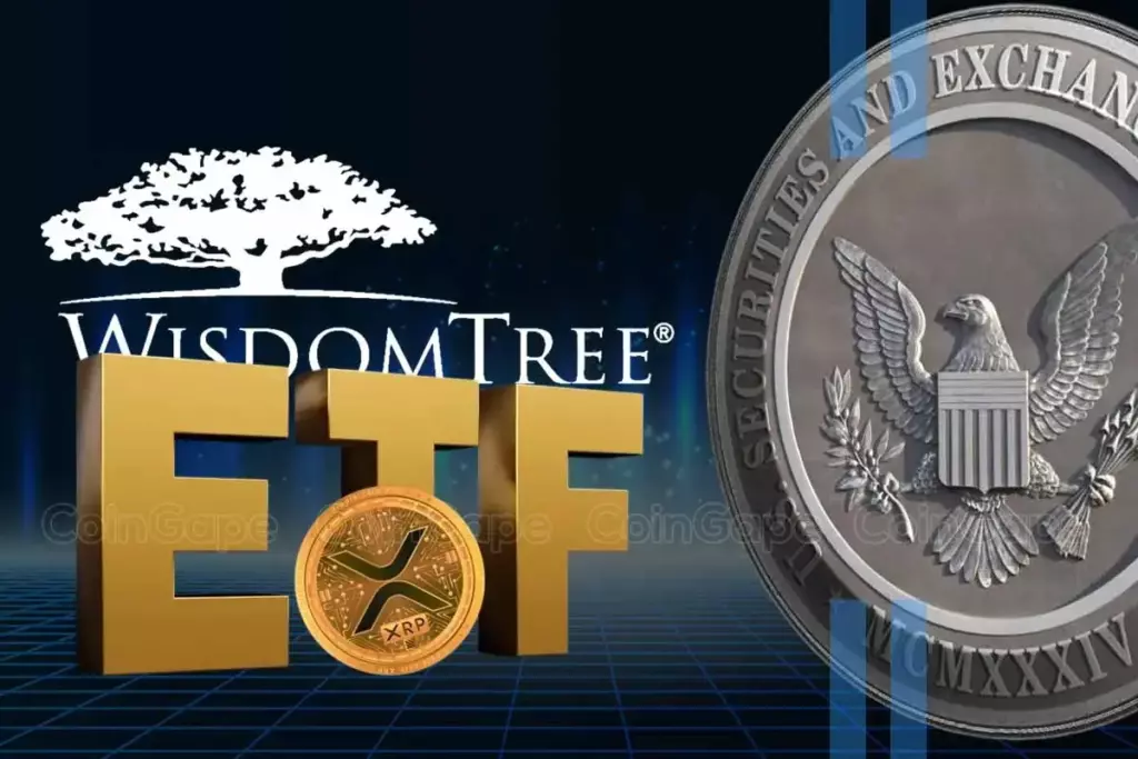 WisdomTree подает S-1 для XRP ETF в SEC США