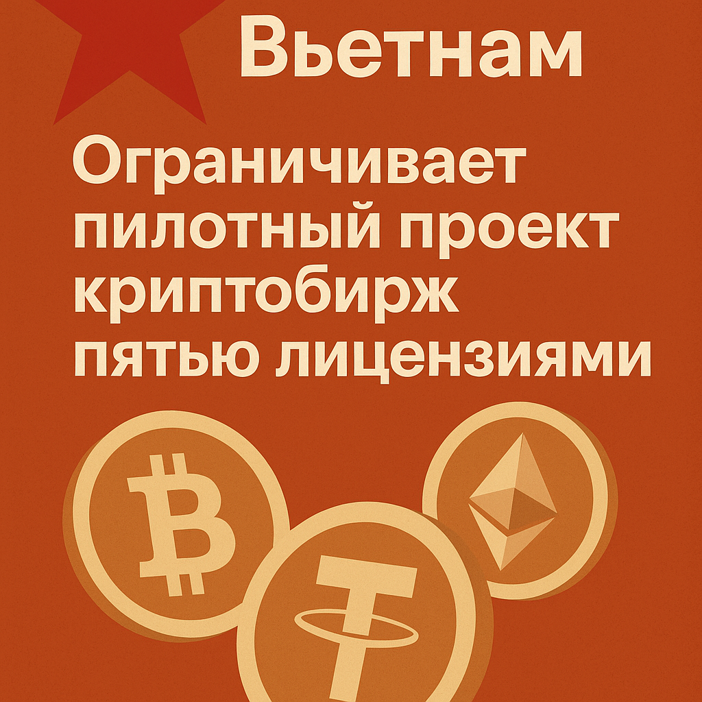 Вьетнам ограничивает пилотный проект криптобирж пятью лицензиями Вьетнам ограничивает пилотный проект криптобирж пятью лицензиями