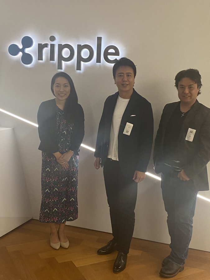 Ripple принимает мэра ведущего японского города