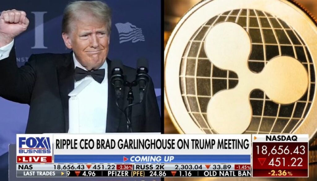 FOX Business подтверждает встречу главы Ripple с Дональдом Трампом FOX Business подтверждает встречу главы Ripple с Дональдом Трампом