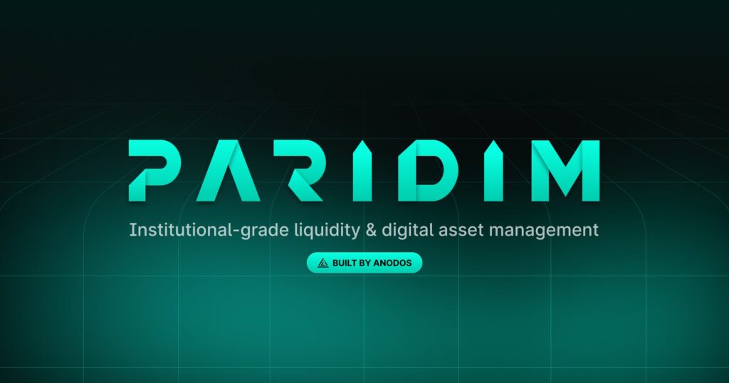 Anodos анонсирует Paridim: DeFi платформу институционального уровня на XRP Ledger Anodos анонсирует Paridim: DeFi платформу институционального уровня на XRP Ledger