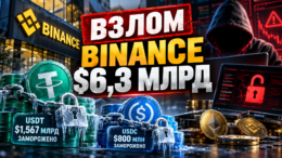 Взлом Binance на $6,3 млрд: хронология атаки, замороженные средства и адреса кошельков Взлом Binance на $6,3 млрд: хронология атаки, замороженные средства и адреса кошельков